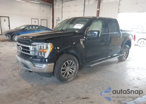 2021 Ford F-150 Lariat z USA, uszkodzony, nr VIN 1FTFW1E57MFC45464